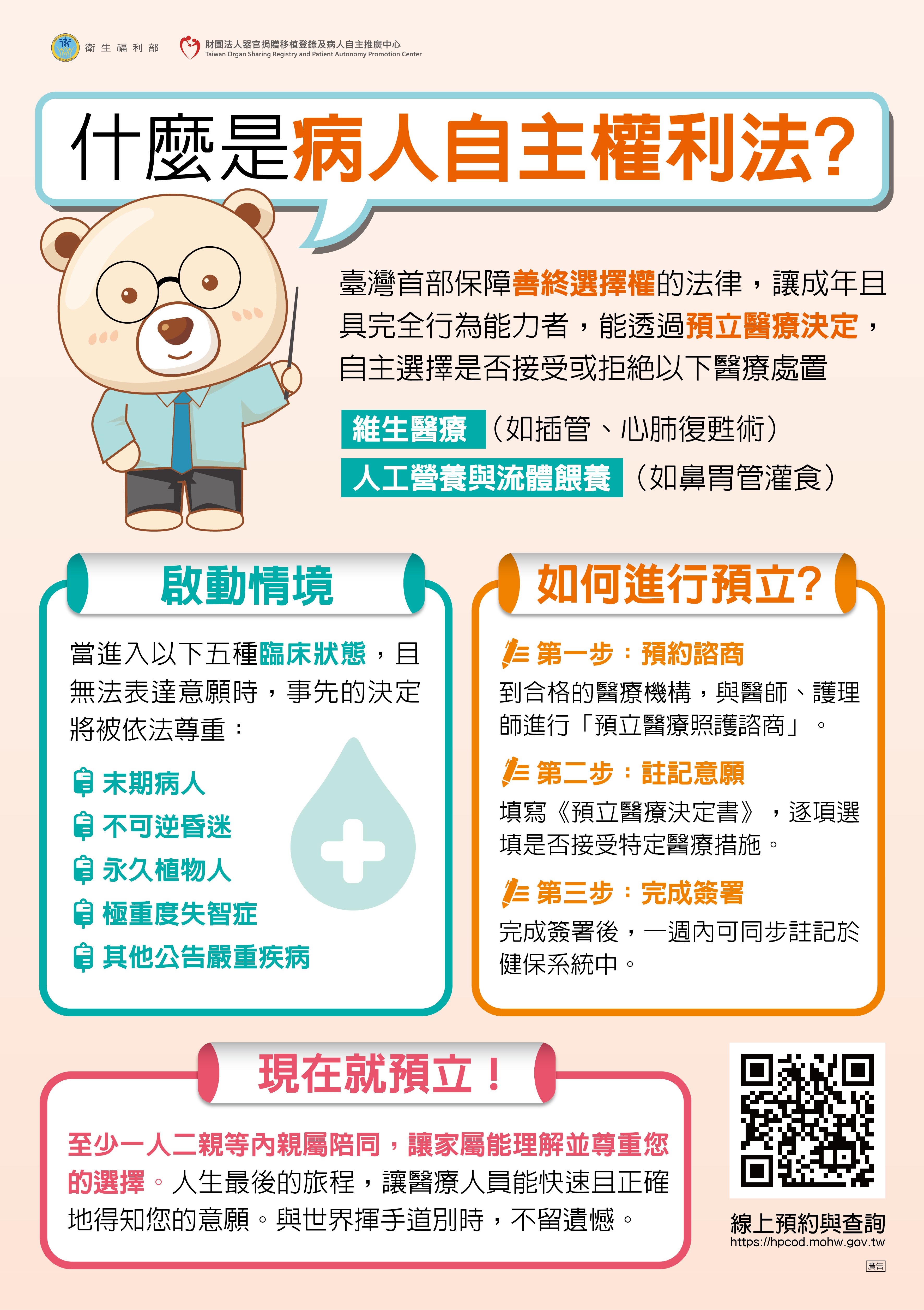 【海報】病人自主權利法